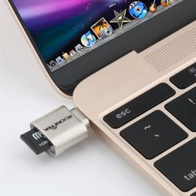 img 4 attached to 🚀 Rocketek USB C Portable Card Reader and Adapter for Micro SD Cards - TF Card, Micro SDXC/SDHC - MacBook Air, Galaxy S10 & Other Type C Devices