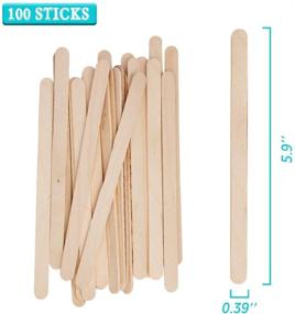 img 2 attached to Set of 100 Clear Plastic Measuring Cups (8oz) with 100 Wooden Stirring Sticks - Ideal for Mixing Paint, Pigments, Epoxy Resins, and more