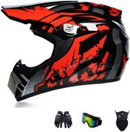 motocross helmet downhill motorbike goggles logo