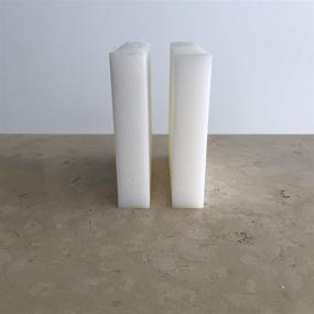 img 1 attached to Density Polyethylene Plastic Sheet Natural Raw Materials for Plastics