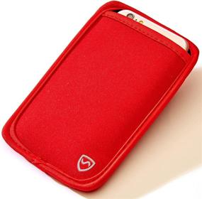 img 4 attached to 📱 SYB Phone Pouch: Enhanced EMF Radiation Protection Sleeve for Regular Devices