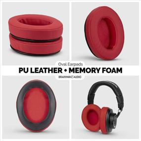img 2 attached to Brainwavz Replacement Memory Foam Earpads For Large Over The Ear Headphones Accessories & Supplies