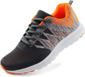 img 1 attached to JABASIC Breathable Running Sneakers Lightweight Sports & Fitness and Running