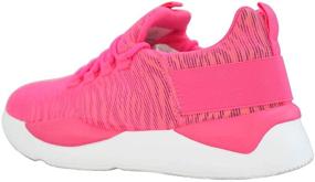 img 1 attached to LUCKY STEP Lightweight Sneakers Breathable Athletic Women's Shoes