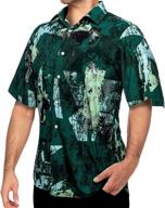 🌸 barry wang men's novelty button flower shirts - clothing for stylish shirts logo