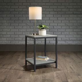 img 3 attached to 🪑 Sauder North Avenue Side Table | Dimensions: 15.51" x 15.51" x 20.0" | Faux Concrete Finish