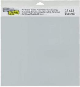 img 1 attached to 🎨 Versatile Crafters Workshop TCW-340 Stencil Sheets for Stunning Artwork, 12x12-inch