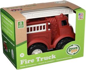 img 2 attached to 🚒 Vibrant Red Green Toys Fire Truck: Inspiring Imaginative Play and Environmental Awareness