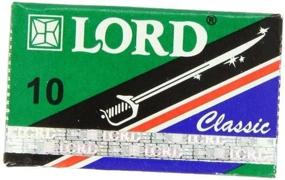 img 1 attached to 💯 100-Pack of Lord Super Stainless Classic Double Edge Safety Razor Blades