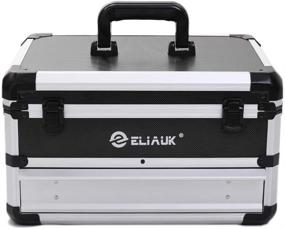 img 3 attached to 🧰 ELIAUK Aluminum Tool Box with Drawer Storage - Portable Carrying Toolbox