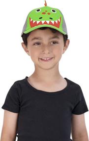 img 3 attached to 🧢 Assorted Animal Critter Designs Toddler Baseball Hat - Boys & Girls Cap, Ages 2-4