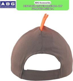 img 1 attached to 🧢 Assorted Animal Critter Designs Toddler Baseball Hat - Boys & Girls Cap, Ages 2-4