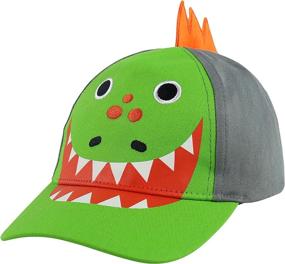 img 4 attached to 🧢 Assorted Animal Critter Designs Toddler Baseball Hat - Boys & Girls Cap, Ages 2-4