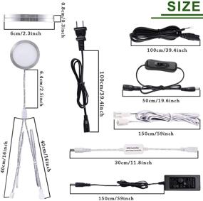 img 2 attached to AIBOO Linkable Lighting Dimmable Hardwired Lighting & Ceiling Fans