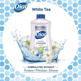 img 2 attached to Dial Foaming Hand Wash Refill, Soothing White Tea, 32 Fl Oz, Antibacterial