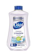 dial foaming hand wash refill, soothing white tea, 32 fl oz, antibacterial logo