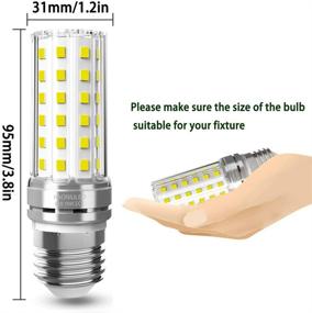 img 1 attached to Industrial Electrical Decorative Non-Dimmable Chandelier - Candelabra Equivalence