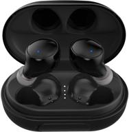 🎧 uniojo wireless earbuds bluetooth - tws 3d stereo sound, mini in-ear wireless earphones with built-in mic, waterproof, touch control, 3000mah charging case for 110 hrs playtime logo