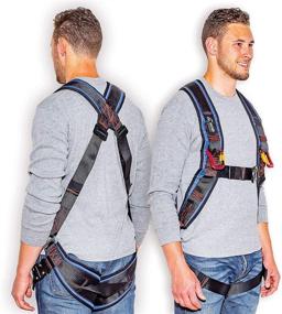 img 4 attached to 🪂 All Weather Sport Kiting Harness for Ground Handling, Kitesurfing, & Paragliding: Ultimate Power & Control with Locking Wing Attachments