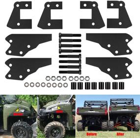 img 4 attached to Cowlboy Front Polaris Ranger Black