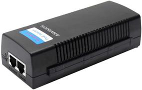 img 4 attached to ANVISION 48V 1.0A Gigabit PoE Injector: Powerful Adapter for IP VoIP Phones, Cameras, AP, and More