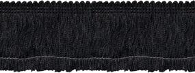 img 1 attached to Wrights Polyester Fringe 2 Inch Black