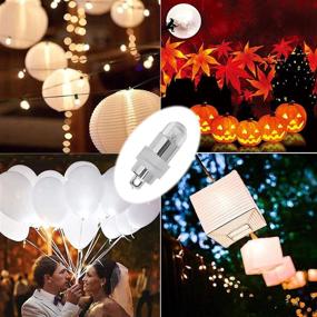 img 1 attached to 🏮 30-Pack Yizhet Mini Battery Powered LED Lights for Paper Lanterns & Floral Decoration - Multicolor Party Lights for Indoor/Outdoor, Patio, Garden, Wedding Celebration