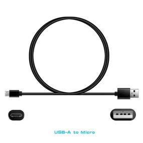 img 2 attached to Линия питания сетевого шнура - 3FT кабель зарядки Micro USB ⚡, совместимый с зарядным устройством Sony/Bose/UE/Beats JBL для Bluetooth-динамиков