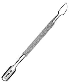 img 4 attached to 💅 Professional Stainless Steel Cuticle Pusher and Cutter - Premium Manicure and Pedicure Tool for Fingernails and Toenails