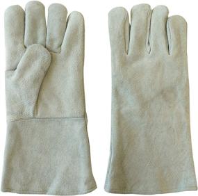 img 3 attached to ARCRAFT Welding Gloves Leather Resistant