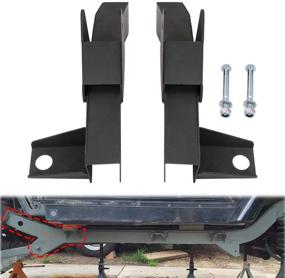 img 4 attached to 🚙 Lonwin Front Set Trail Arm Frame Rust Repair Kit for 97-06 Jeep Wrangler TJ