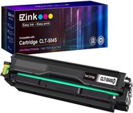 🖨️ e-z ink (tm) compatible toner cartridge replacement for samsung 504 504s clt-k504s clt-504s printer tray (1 black) - fits sl-c1860fw, sl-c1810w, c1860, clp-415nw logo