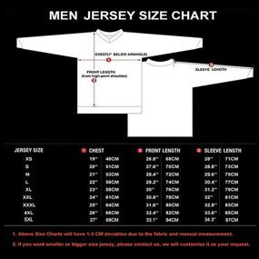 img 2 attached to 🏁 CAWANFLY Men's Long Sleeve MTB Jersey for Mountain Bike Racing Suit & Cycling Shirt