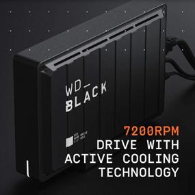 img 1 attached to 🎮 WD_BLACK D10 Game Drive - 8TB Портативный внешний жесткий диск HDD для PlayStation, Xbox, ПК и Mac - WDBA3P0080HBK-NESN