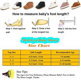 img 1 attached to 👶 Mary Jane Flats Infant Baby Girl Shoes - Soft Sole Anti-Slip Dress Shoes for Walking, Toddler Crib First Walker Shoes