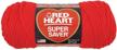 red heart super saver yarn hot logo
