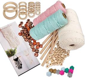 img 4 attached to 🪴 Macrame Kit for Adults Beginners - Macrame Plant Hanger Starter Kit | Minimalist Boho Decor | Unique Gift for Her | Macrame Supplies | DIY Kits for Adults