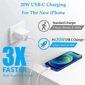 img 1 attached to [Apple MFi Certified] USB-C to Lightning Кабель 20W, Stuffcool 2 Pack 6.6FT Power Delivery Быстрая Зарядка и Синхронизация Данных Тип-С PD Быстрый Зарядчик - Совместим с iPhone 12/12 Pro/11/XS/XR/X 8/iPad/AirPods Pro - Улучшенный SEO