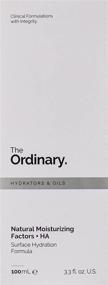 img 2 attached to 🌿 The Ordinary Natural Moisturizing Factors + HA Surface Hydration Cream 100ml