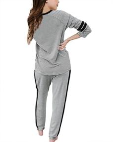 img 1 attached to 👧 Sweatsuits Clothing: Stylish and Comfortable Athletic Sweatshirts and Sweatpants for Girls