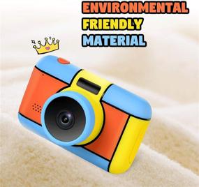 img 3 attached to 📷 Richgv Kids Camera: Mini Compact Camera with 2.4" Screen for Digital Video Recording - Perfect Creative Gift for Boys & Girls Aged 3-10