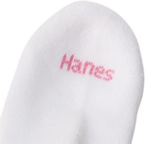 img 1 attached to Hanes Ultimate Women's 6-Pack No-Show Socks: The Perfect Invisible Comfort