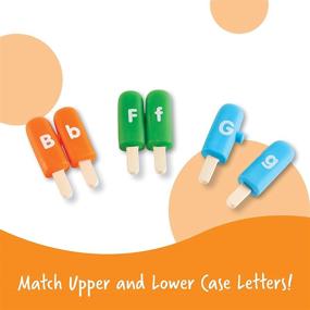 img 3 attached to 🔠 Learning Resources Smart Snacks Alpha Pops: Alphabet Learning & Fine Motor Skills Toy for Kids - Develops Letter Recognition and ABC Skills with 26 Double Sided Pieces (Ages 2+)