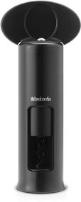 img 2 attached to 🍾 Brabantia Classic Corkscrew Bottle Opener - Black, 7" h: Effortlessly Open Bottles with Style