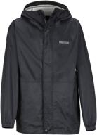 🧥 top-rated marmot precip¿ little black boys' jacket: perfect coats for style & durability logo