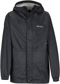 img 4 attached to 🧥 Top-rated Marmot PreCip¿ Little Black Boys' Jacket: Perfect Coats for Style & Durability