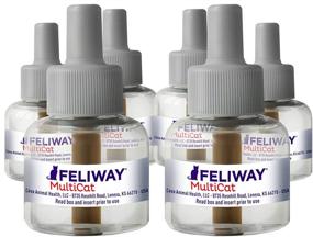 img 4 attached to 🐈 FELIWAY MultiCat Calming Pheromone Refill - 6 Pack for 30 Days of Stress-Free Harmony