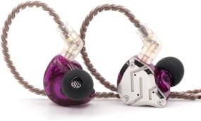 img 4 attached to Linsoul KZ ZS10 Pro 4BA+1DD 5 Driver In-Ear HiFi Metal Earphones With Stainless Steel Faceplate