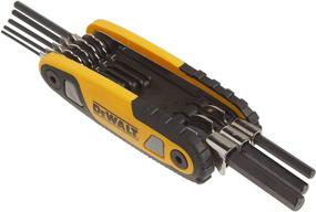 img 1 attached to Набор шестигранных ключей DEWALT с замком, складывающихся, мм - DWHT70263M