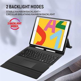 img 3 attached to Mrkyy Bluetooth Keyboard Generation Touchpad Tablet Accessories for Bags, Cases & Sleeves